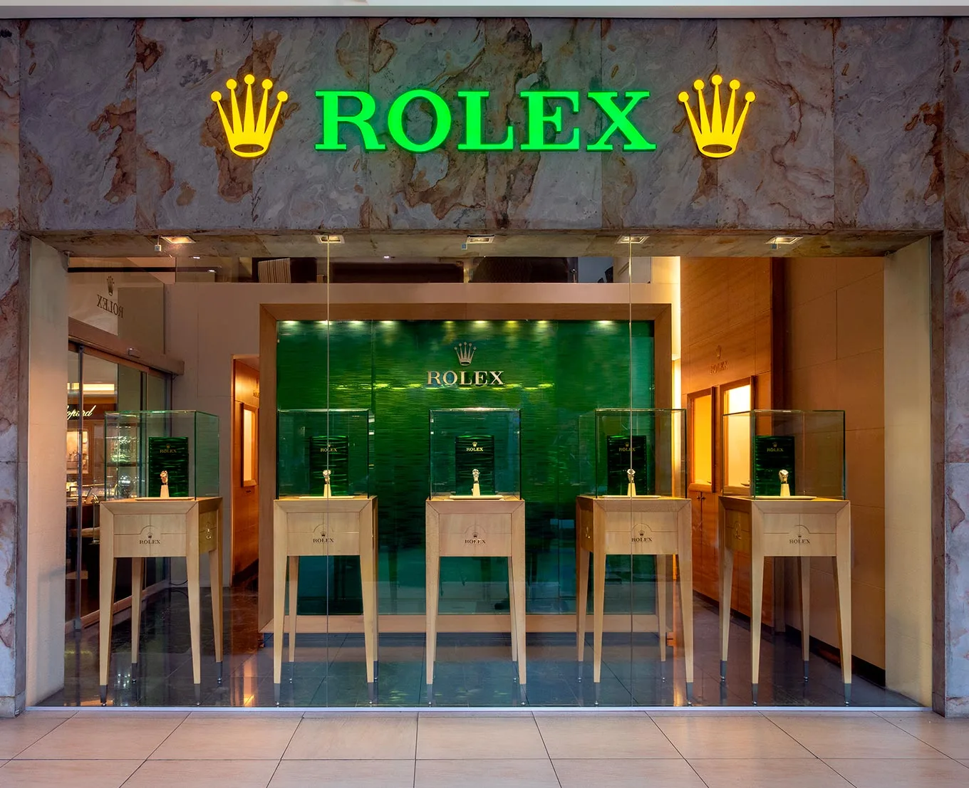 nuestro showroom Rolex Macame