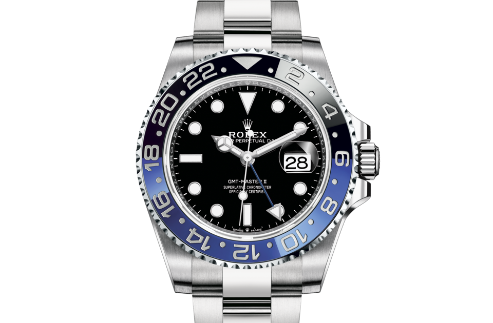 Rolex GMT-Master II de Oyster, 40 mm, acero Oystersteel, m126710blnr-0003 - Frente