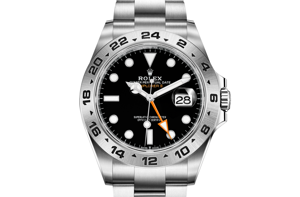 Rolex Explorer de Oyster, 42 mm, acero Oystersteel, m226570-0002 - Frente