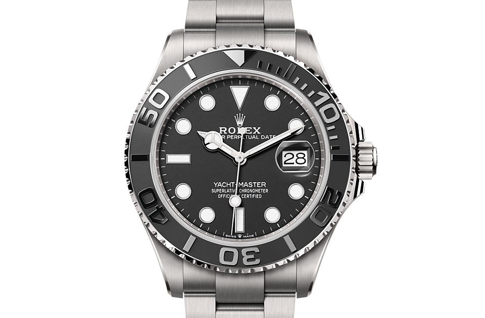 Rolex Yacht-Master de Oyster, 42 mm, titanio RLX, m226627-0001 - Frente