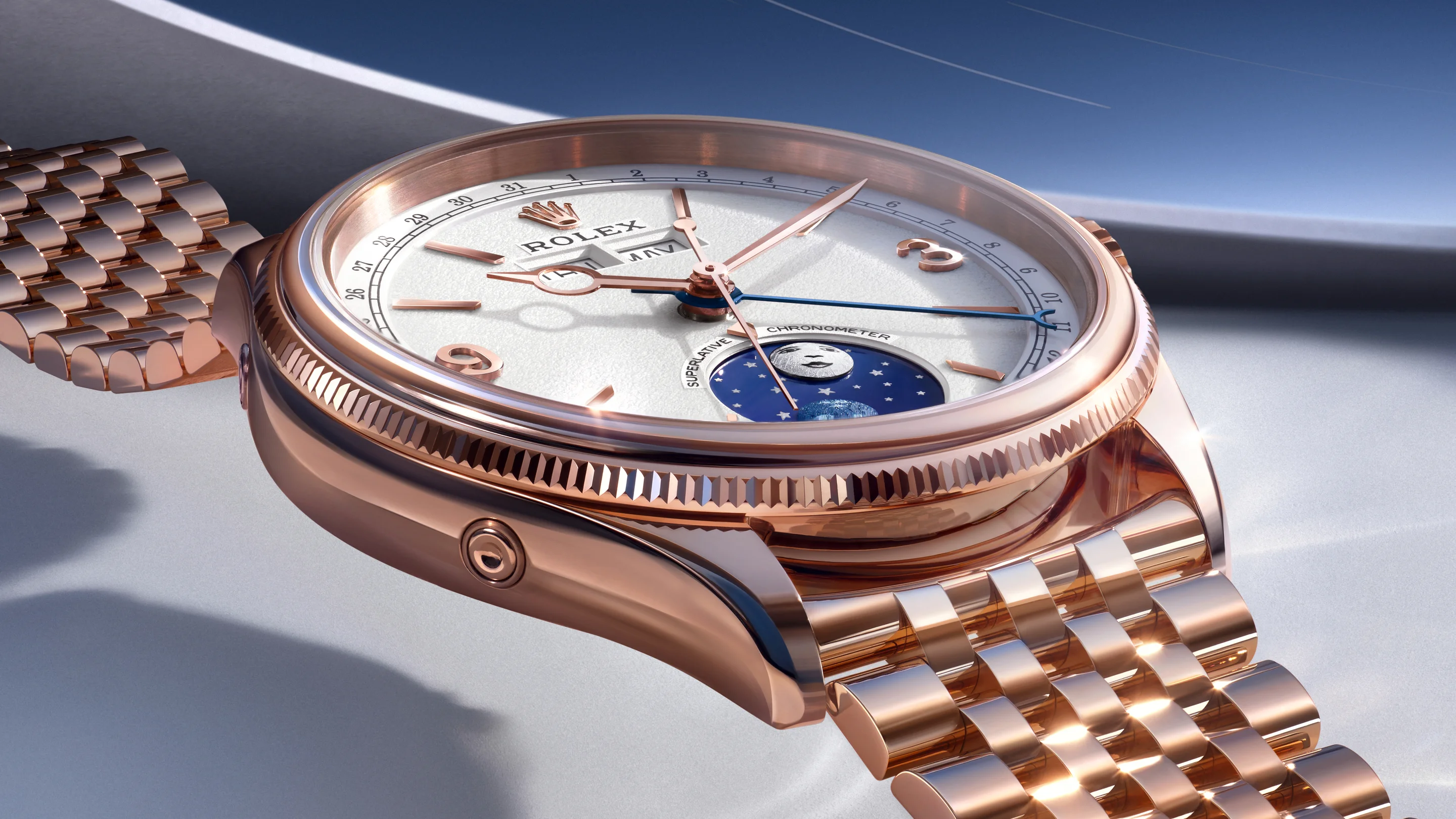 Primer plano dell Perpetual Padellone Everose