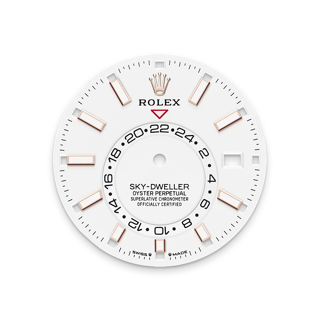 Rolex Sky-Dweller m336235-0003 esfera