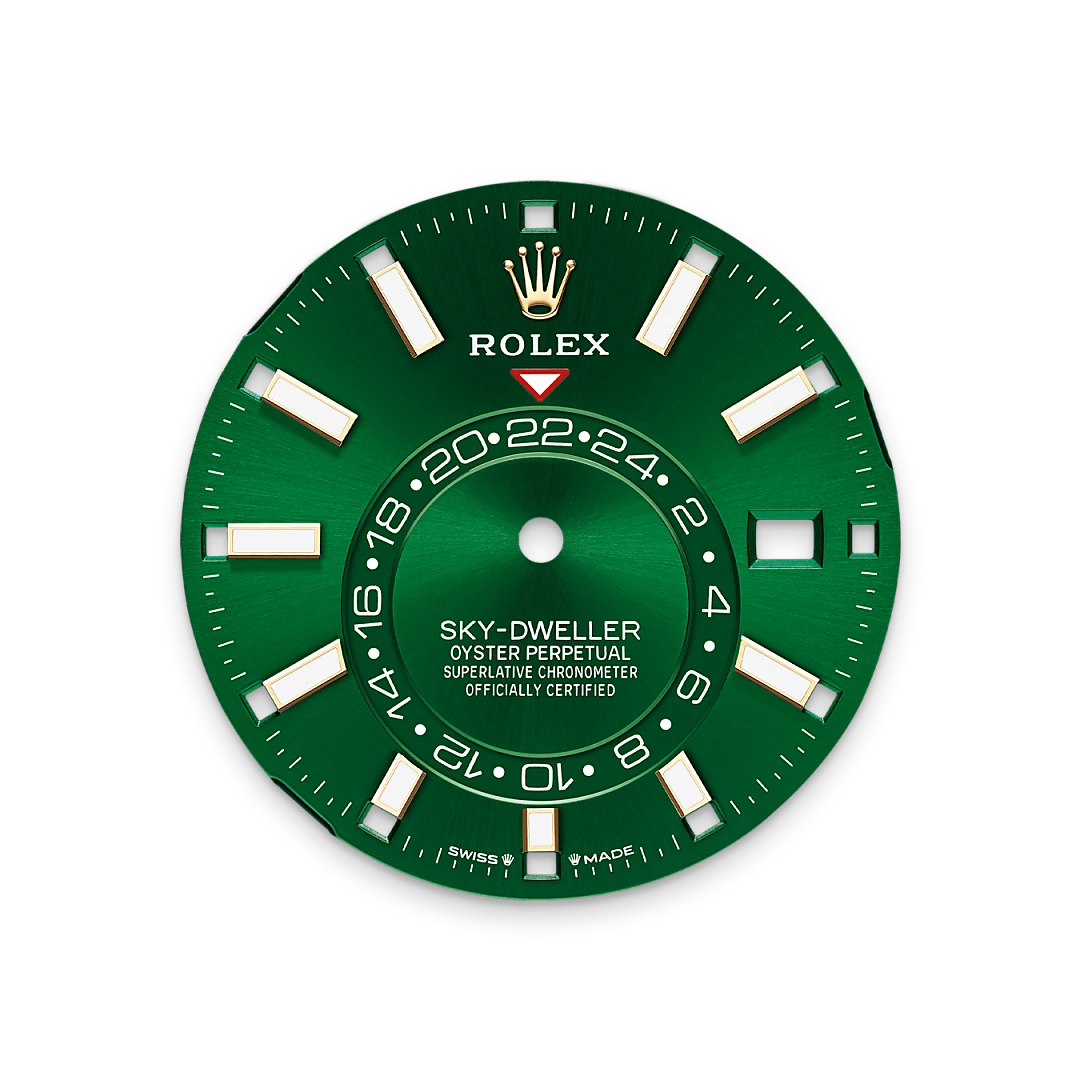Rolex Sky-Dweller m336938-0008 esfera