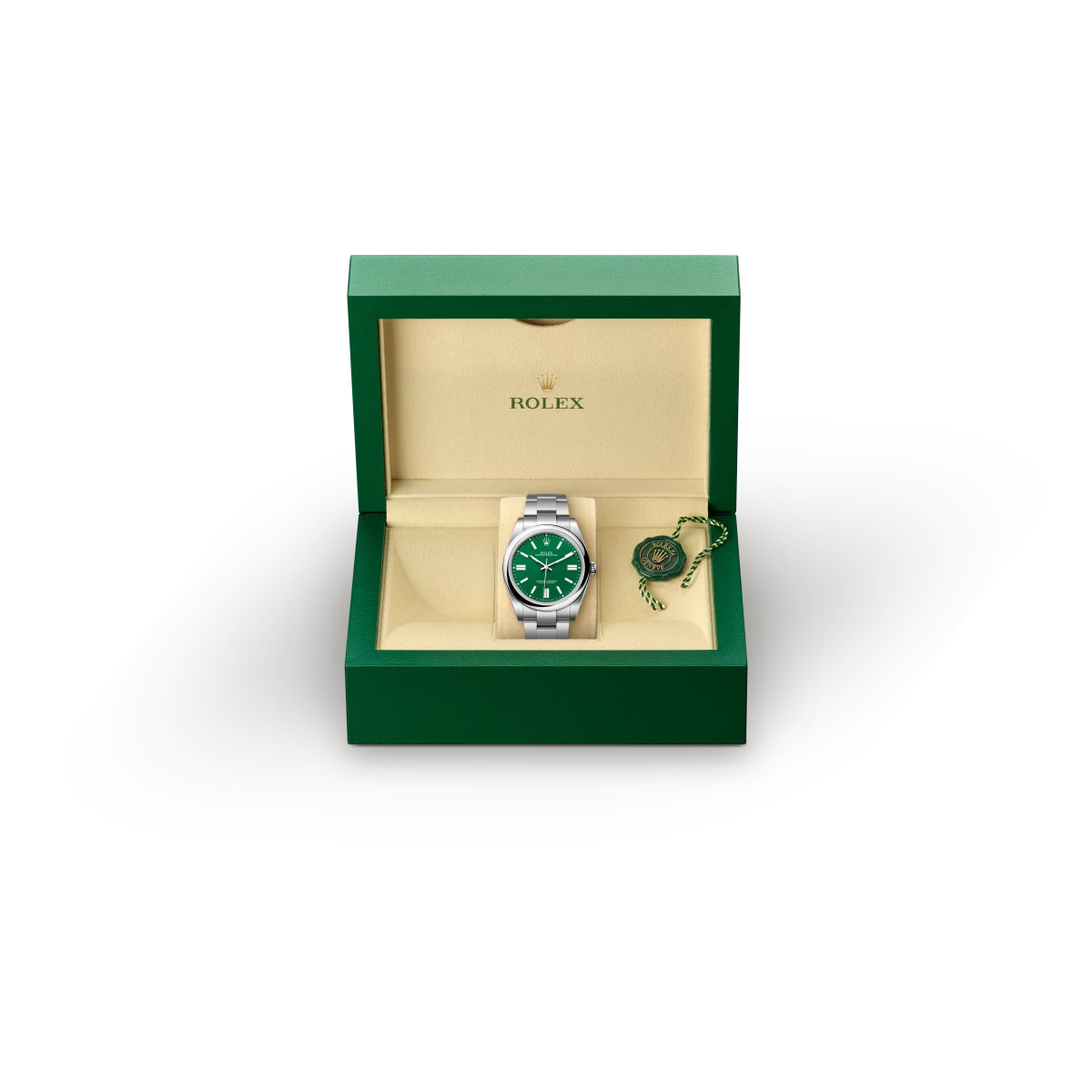 Rolex Oyster Perpetual m124300-0005 caja presentación